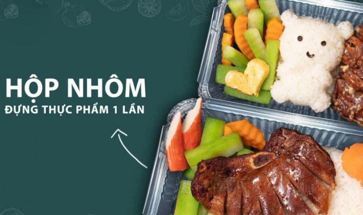 Hộp nhôm thực phẩm bảo vệ môi trường