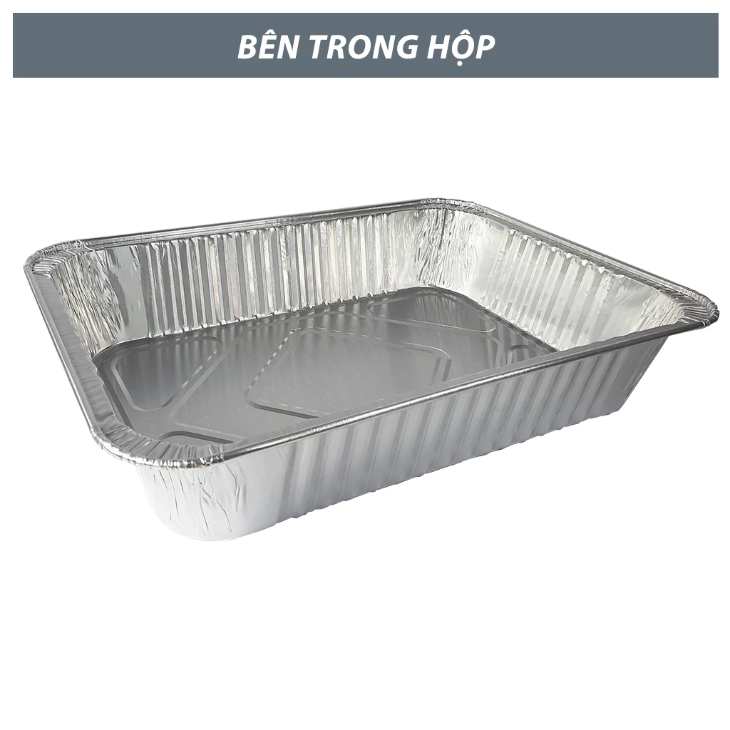 Hộp giấy bạc 5000ml cực lớn đựng hải sản chính hãng.
