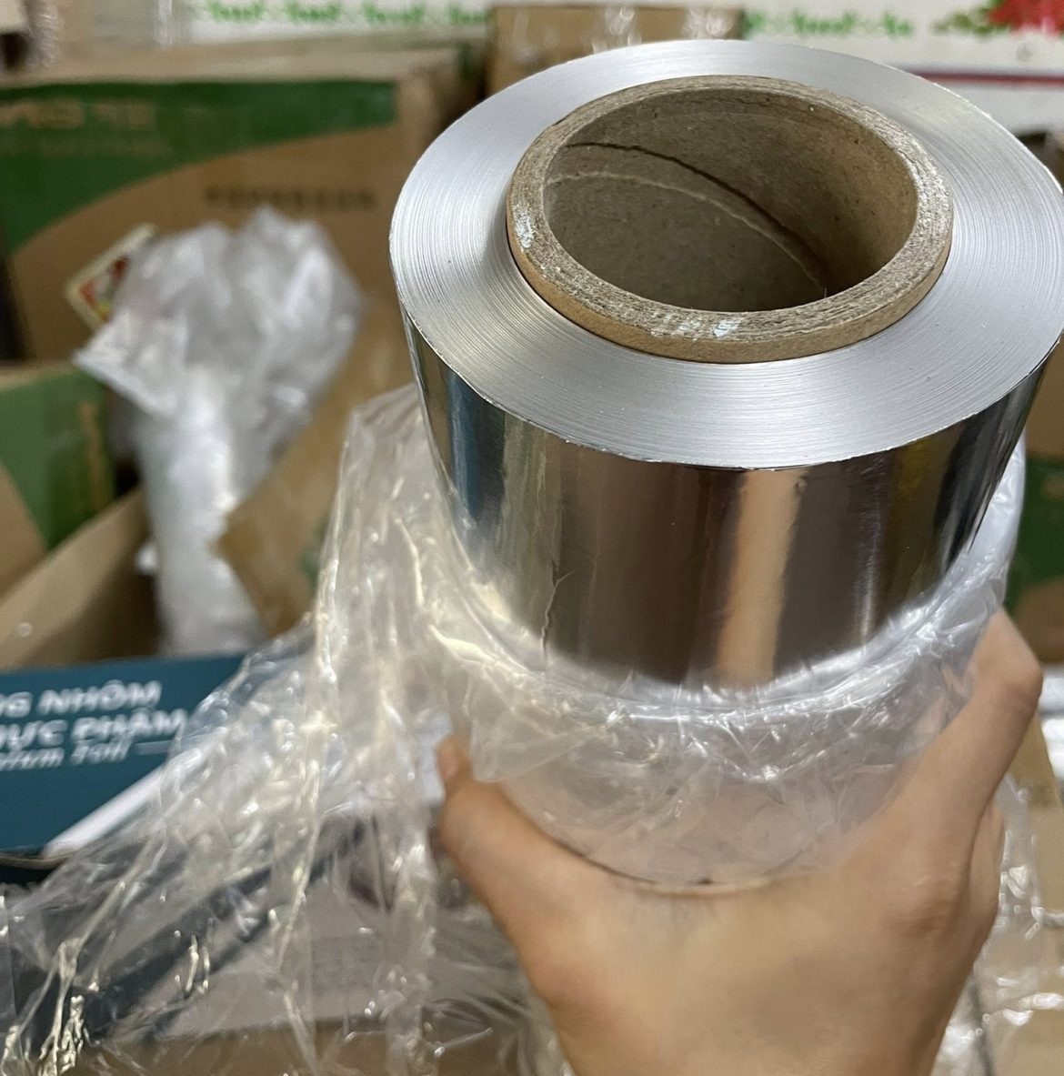 Giấy bạc nướng thực phẩm giá tại xưởng sản xuất.