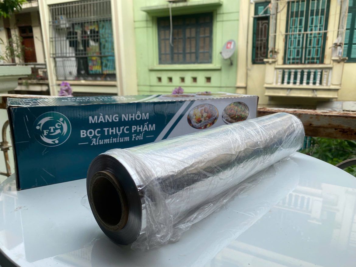 cuộn giấy bạc 45cm nặng 5kg nhiều lõi siêu tiết kiệm