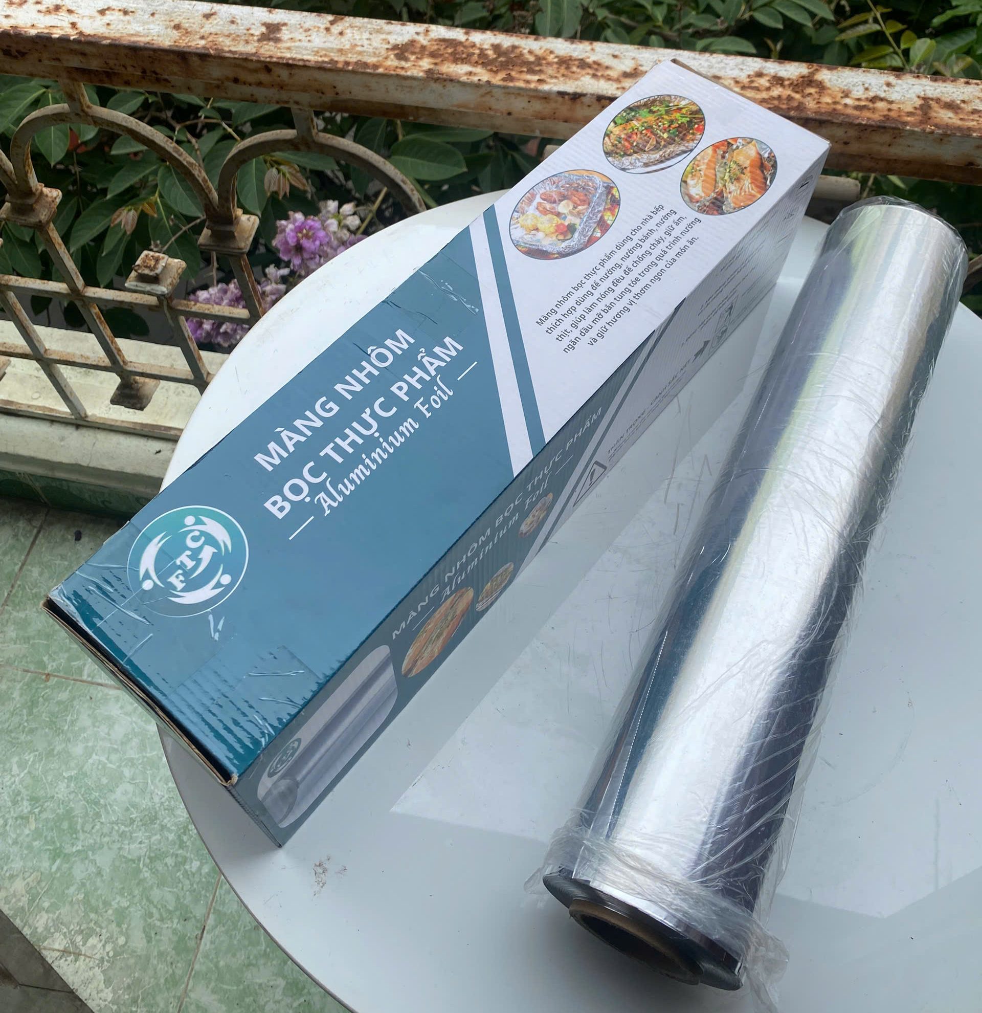 Màng Nhôm (Giấy Bạc) Thực Phẩm Sản Xuất Bởi FTC