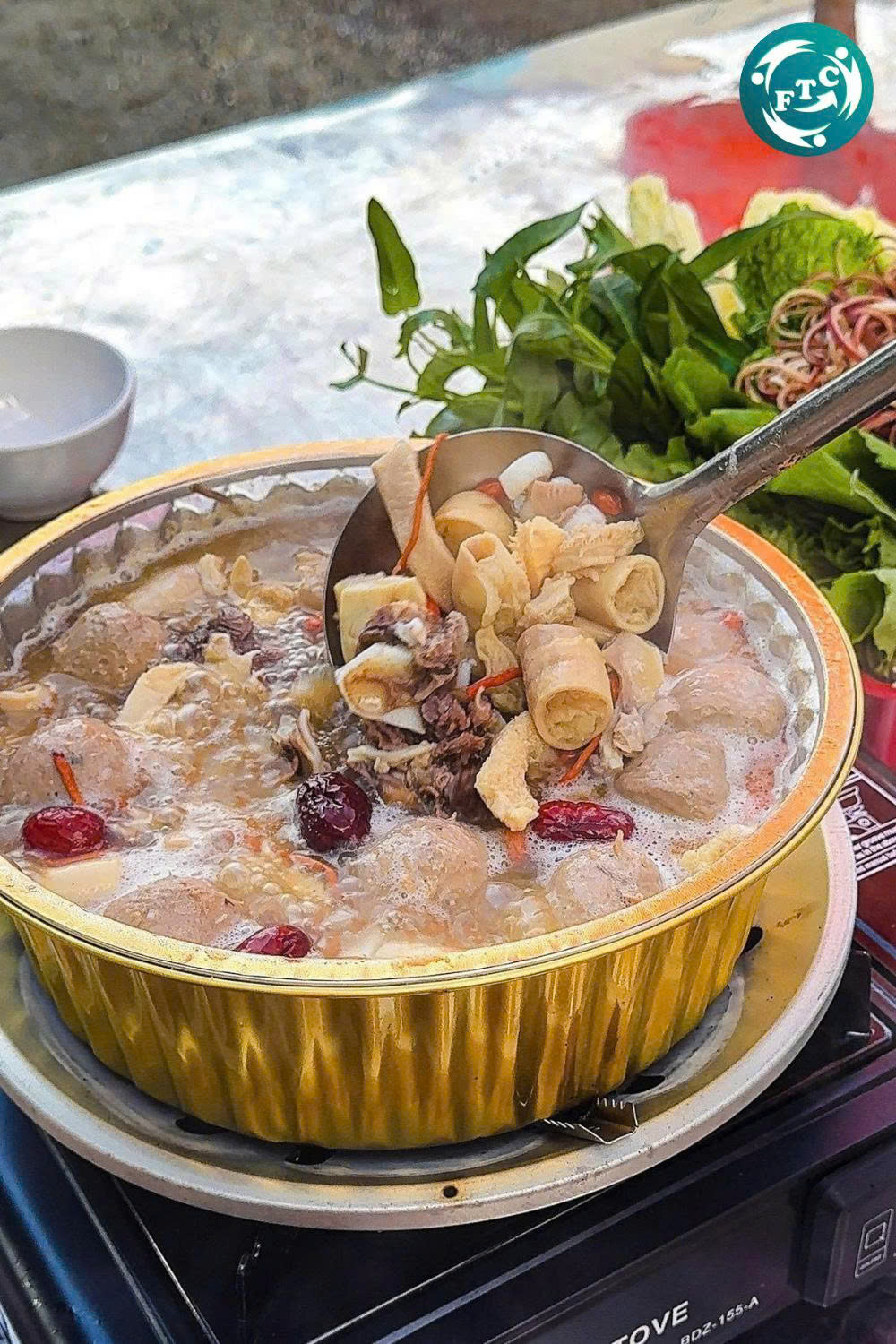 Hộp đựng lẩu lòng bò chịu nhiệt cao