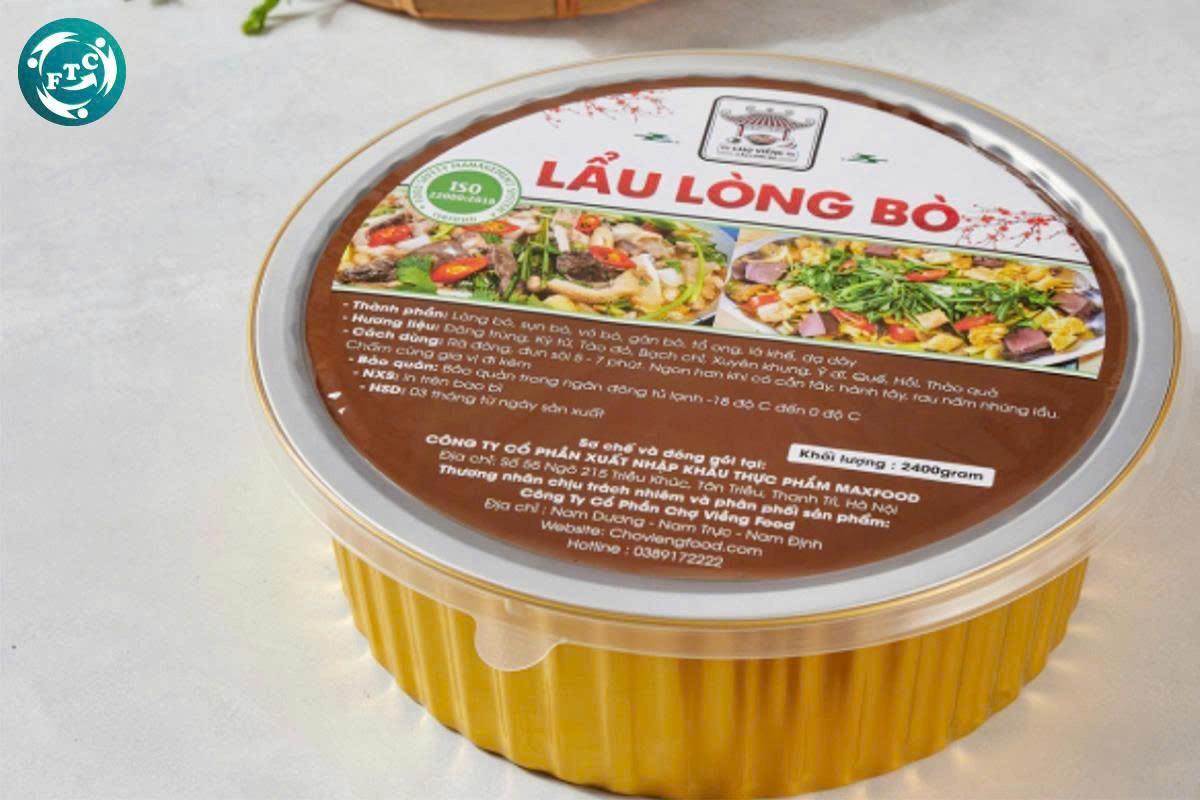 Hộp đựng lẩu lòng bò FTC