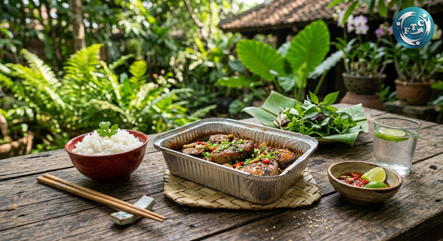 Hộp nhôm đựng cá kho