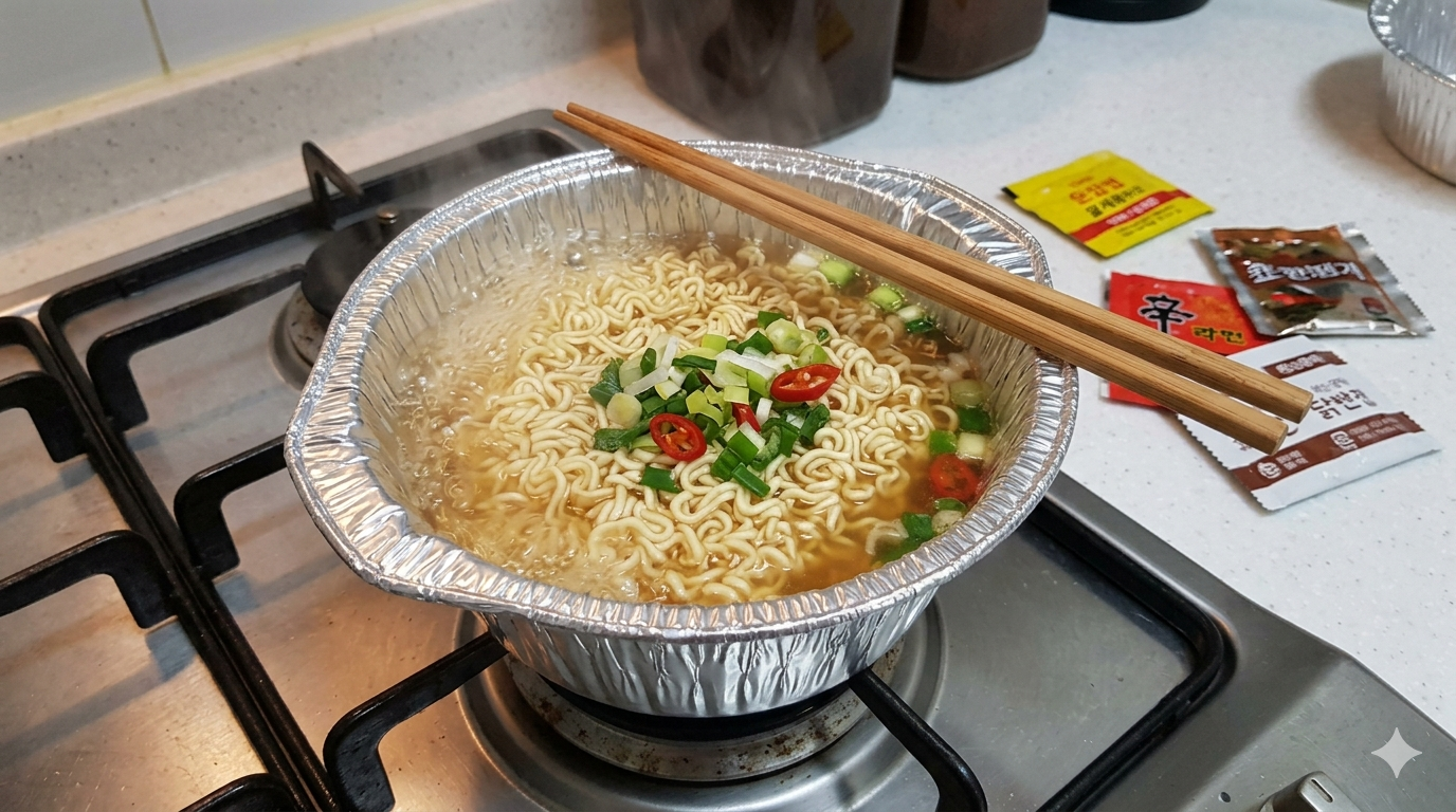 Hộp nhôm đựng mì