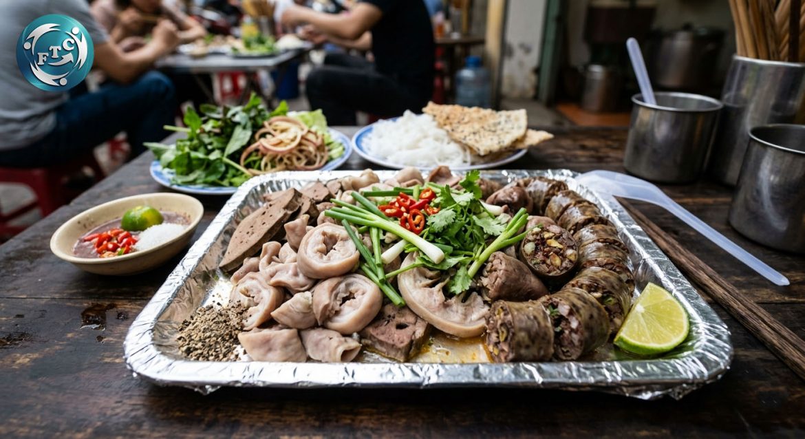 Khay Giấy Bạc Đựng Lòng Lợn