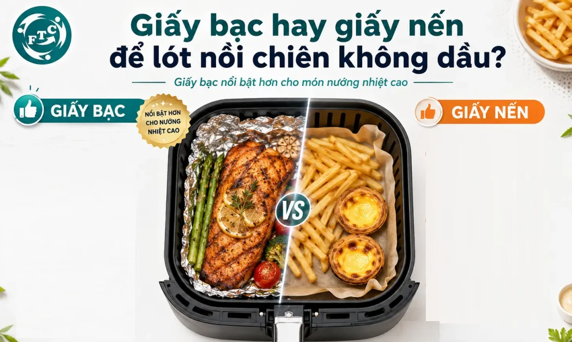 Giấy bạc hay giấy nến tốt hơn