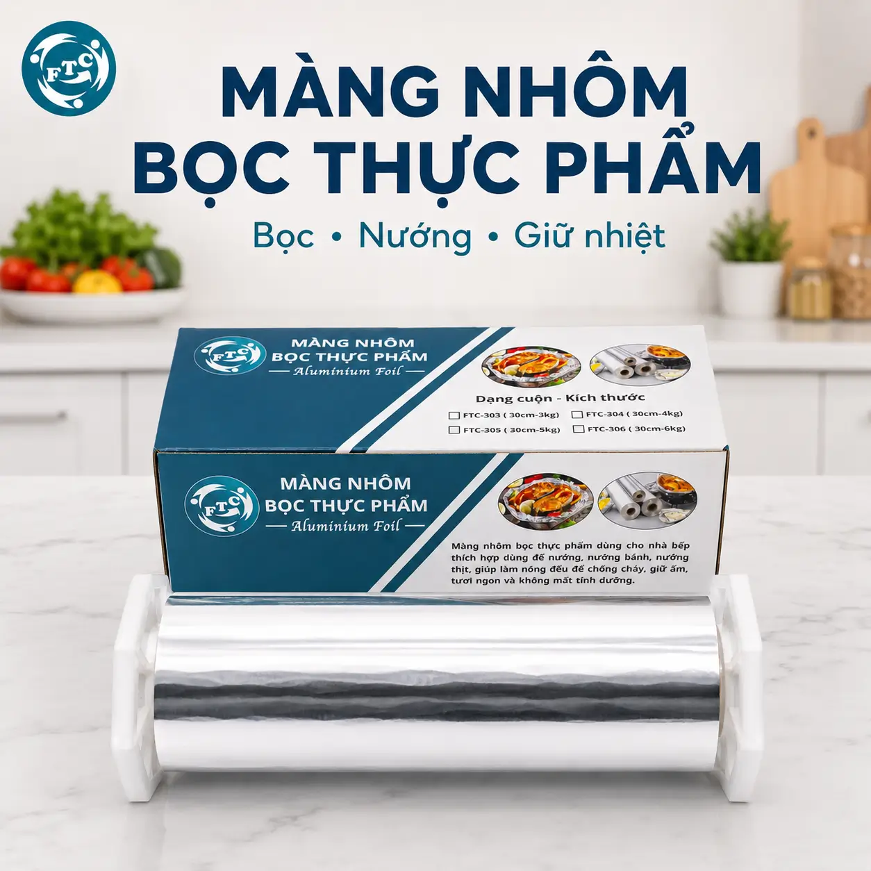 Giấy bạc góp phần mang đến trải nghiệm nấu ăn tiện lợi và sạch sẽ