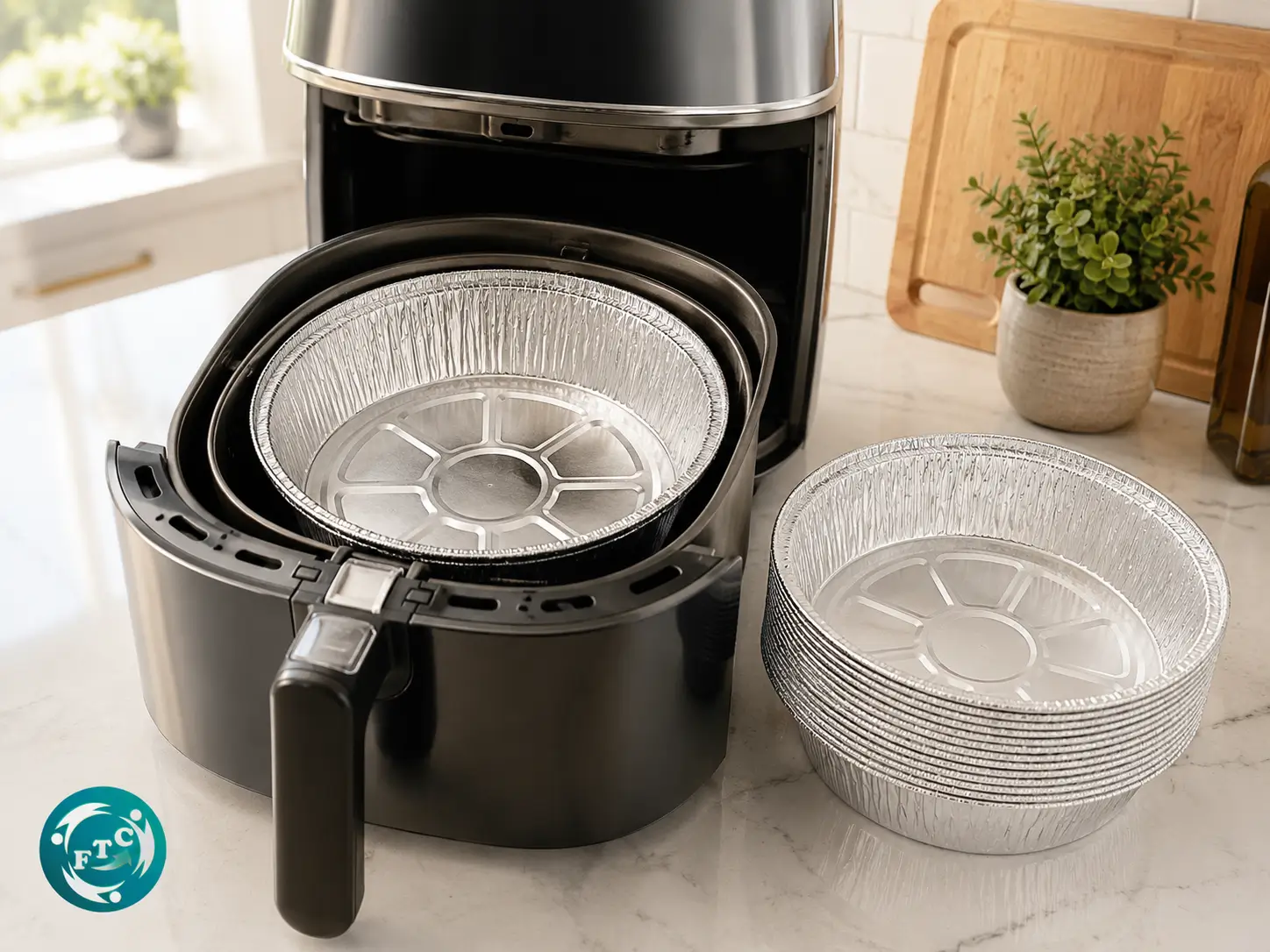 Khay lót nồi chiên không dầu chống dính mang đến trải nghiệm nấu ăn sạch sẽ và thuận tiện hơn