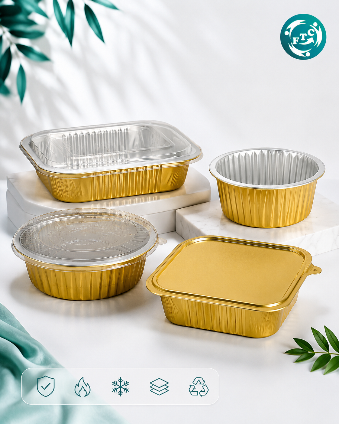 Khay nhôm đựng mỳ chất lượng cao.