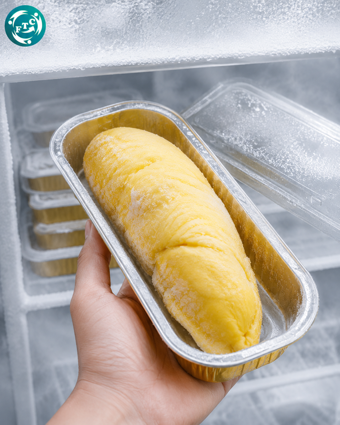 Khay nhôm đựng sầu riêng cấp đông cao cấp