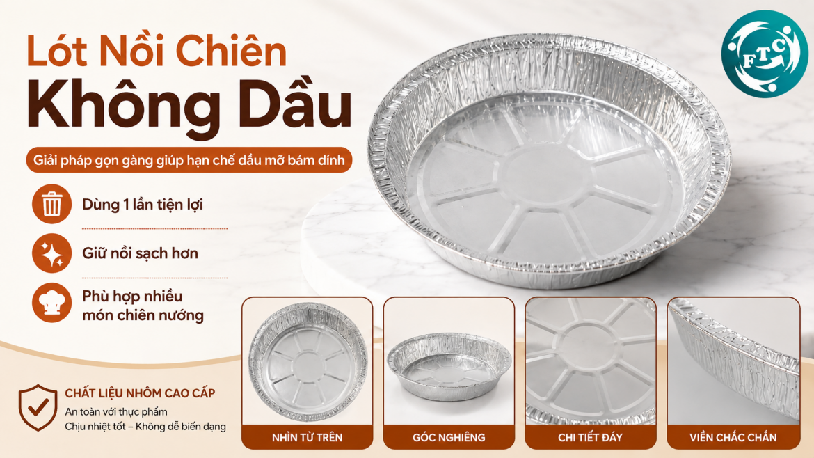 Lót nồi chiên không dầu