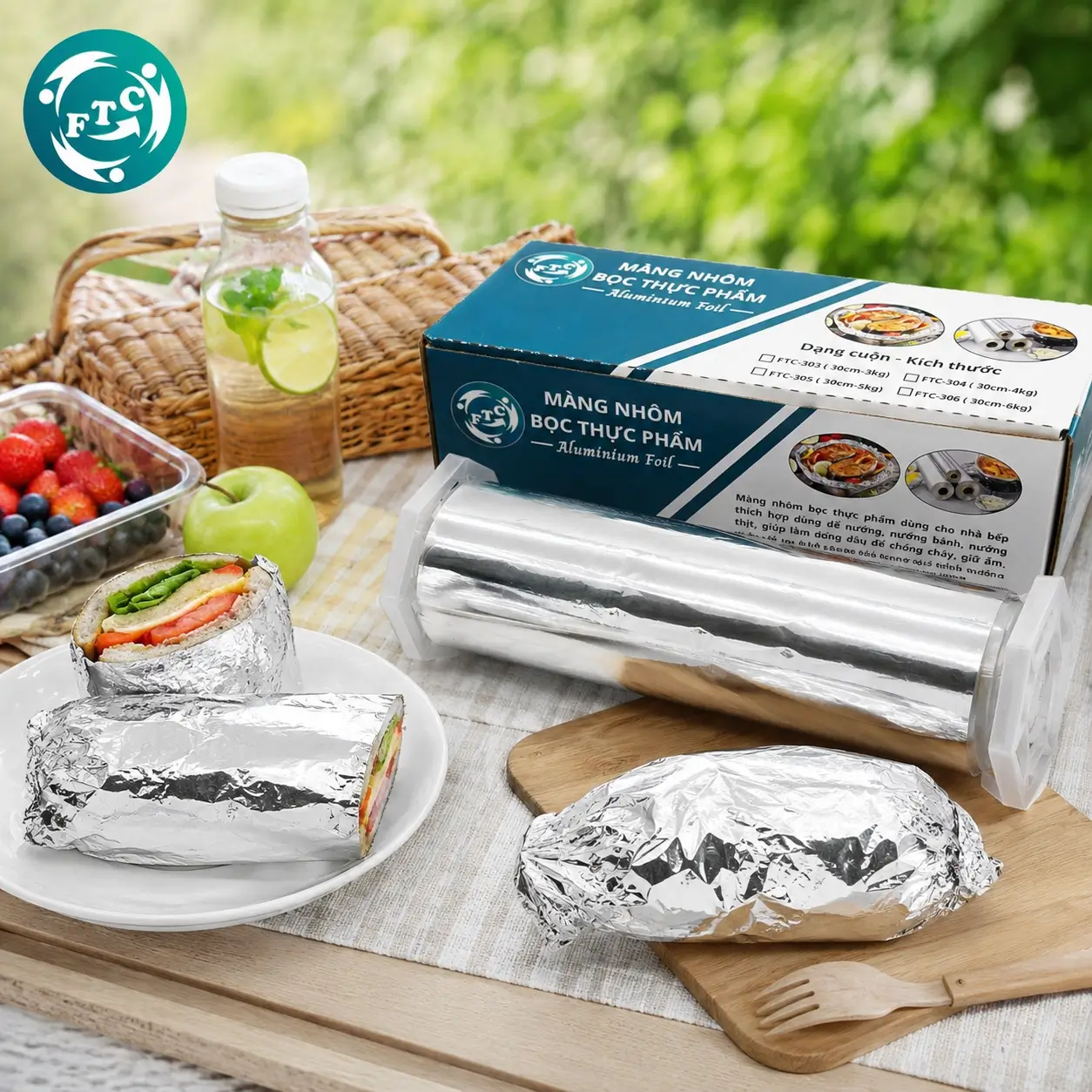 Giấy bạc bảo quản thực phẩm FTC hỗ trợ bảo quản nguyên liệu hiệu quả