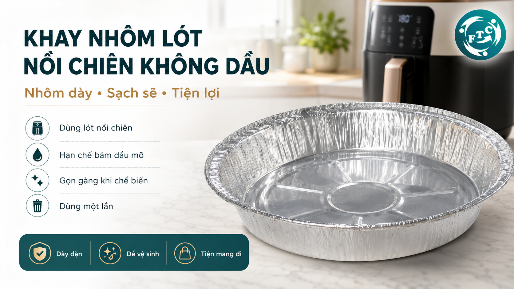 Khay nướng nồi chiên không dầu
