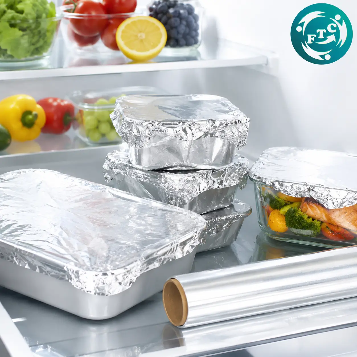 Giấy bạc bảo quản thực phẩm hỗ trợ lưu trữ thực phẩm trong tủ lạnh