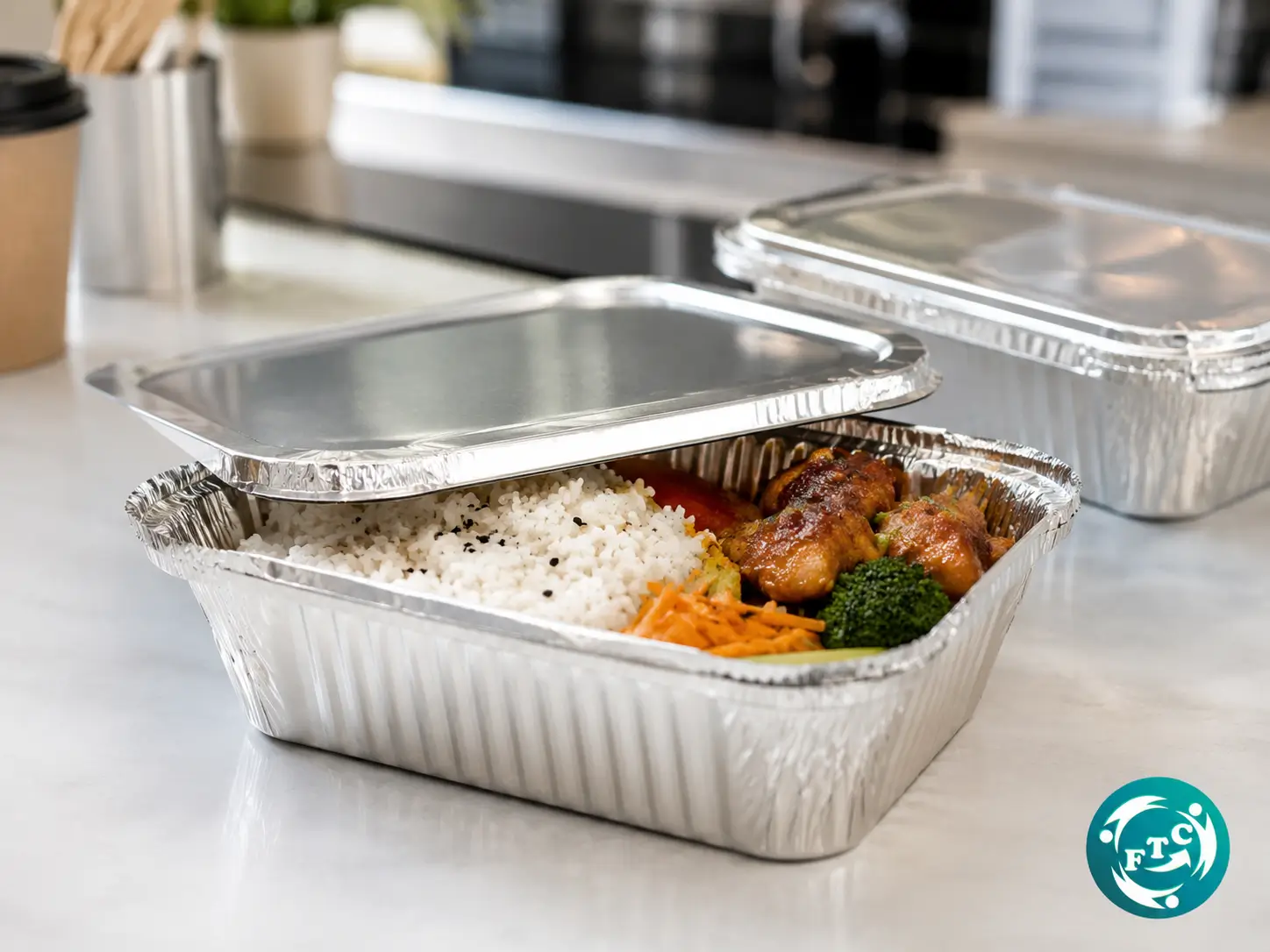 Khay nhôm cho quán cơm văn phòng được sử dụng phổ biến hiện nay