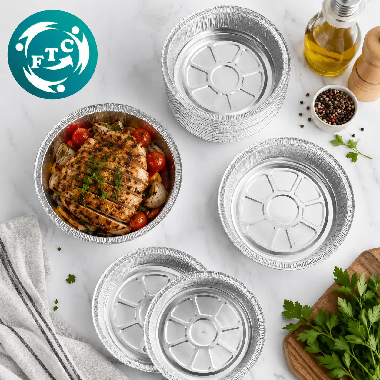 Lót nhôm lò nướng chống dính dầu mỡ giúp việc nấu nướng trở nên gọn gàng và thuận tiện hơn