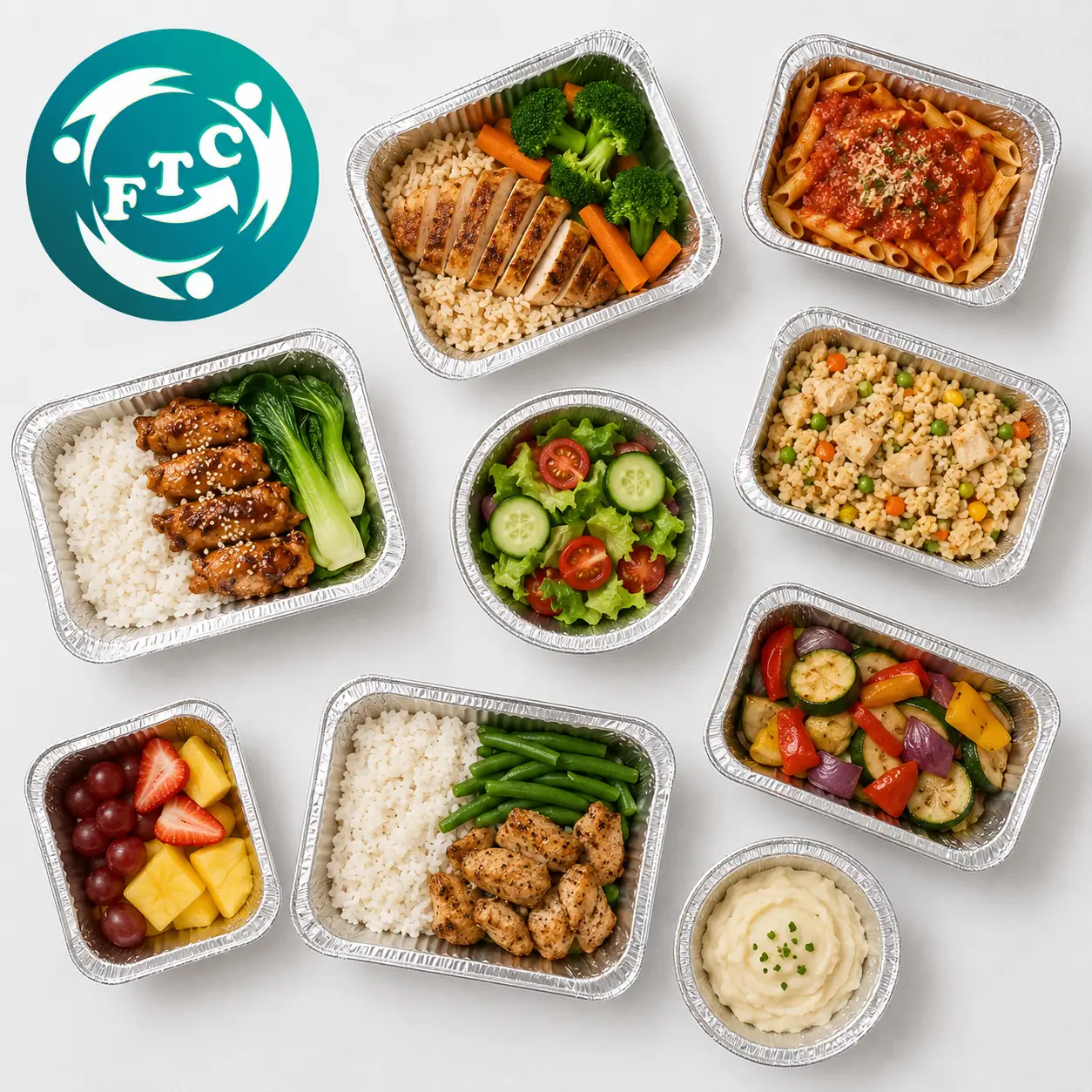 Khay nhôm đựng cơm văn phòng đáp ứng nhu cầu phục vụ từ quán ăn nhỏ đến bếp trung tâm