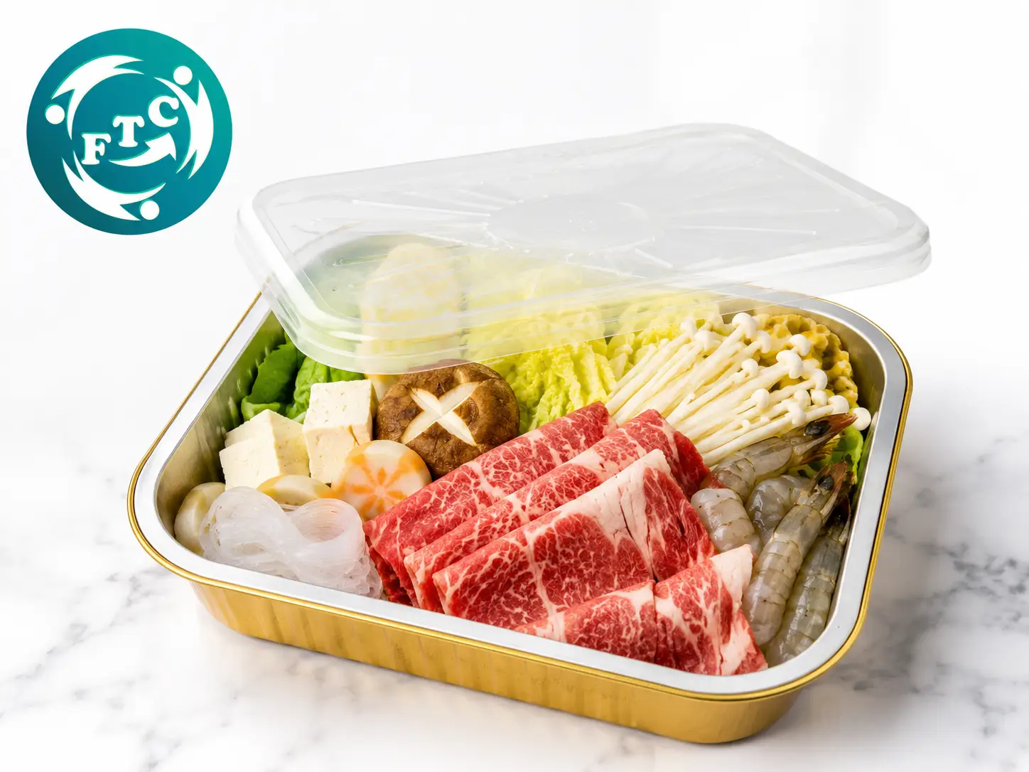 Khay nhôm vàng nắp nhựa là lựa chọn được nhiều nhà hàng và quán ăn tin dùng