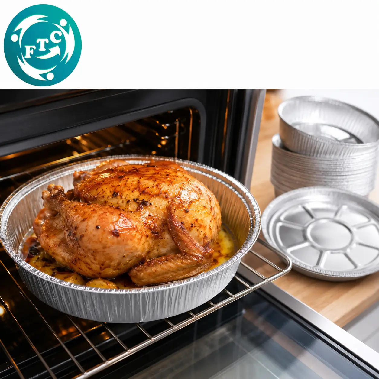 Chỉ với lót nhôm lò nướng chống dính dầu mỡ, việc vệ sinh sau mỗi bữa ăn sẽ nhẹ nhàng hơn.