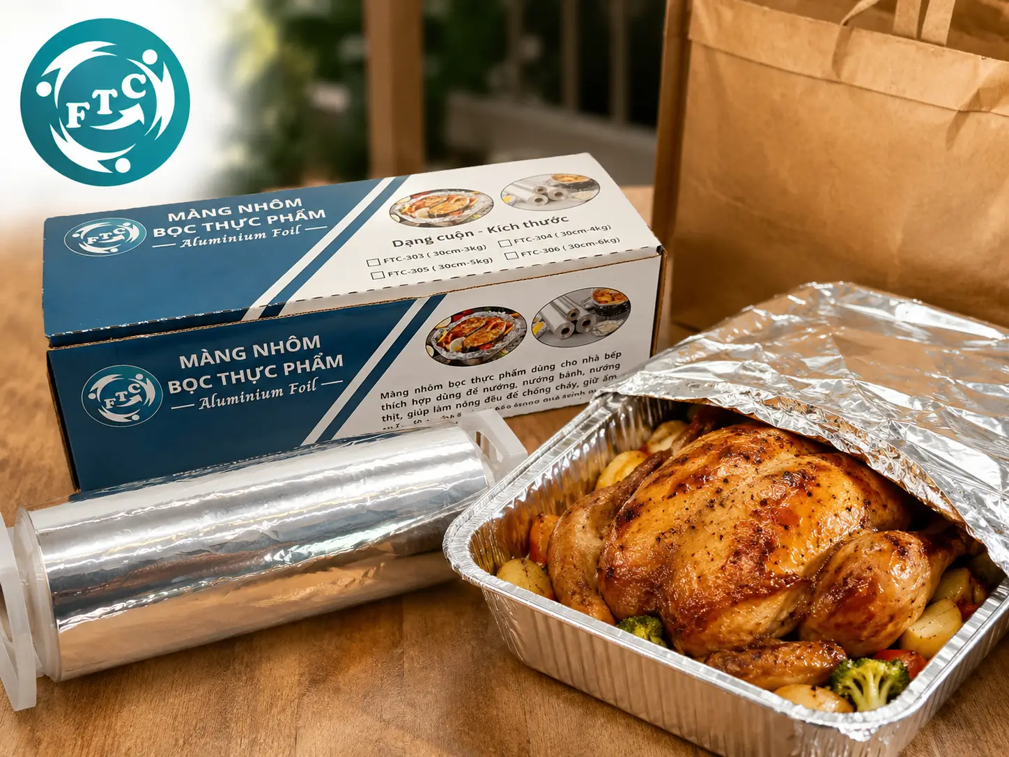 Màng nhôm giữ nhiệt đồ ăn giao hàng mang đến giải pháp đóng gói chỉn chu cho mô hình F&B