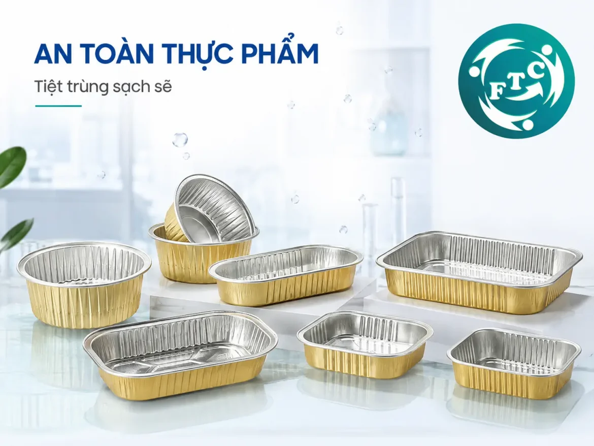 Khay nhôm cao cấp tiệt trùng