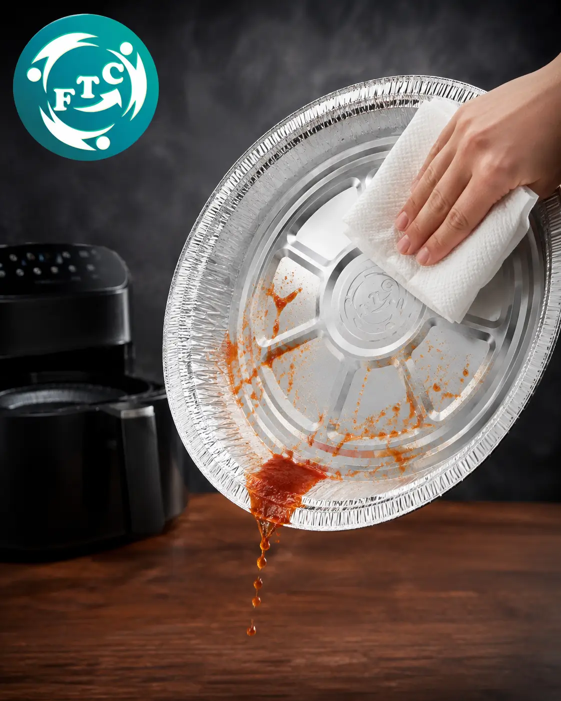 Giải pháp đơn giản giúp căn bếp luôn sạch sẽ với khay nồi chiên không dầu chống dính
