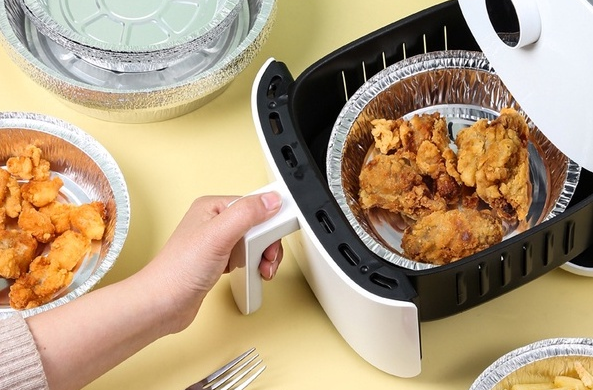 Khay giấy bạc lót nồi chiên không dầu FTC